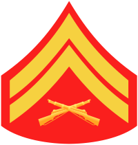 Rank badge of a Corporal