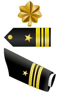 Rank badge of a Lieutenant Commander