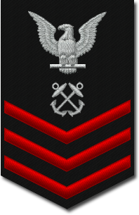 Rank badge of a Petty Officer First Class