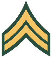 Rank badge of a Corporal