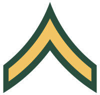 Army Private Second Class