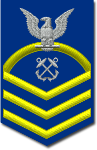 Rank badge of a Chief Petty Officer