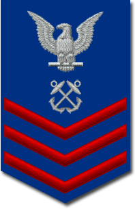 Rank badge of a Petty Officer First Class