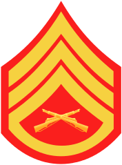 Patch of a Staff Sergeant