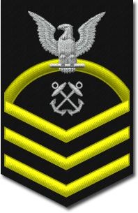 Rank badge of a Chief Petty Officer