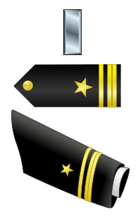 Rank badge of a Lieutenant Junior Grade